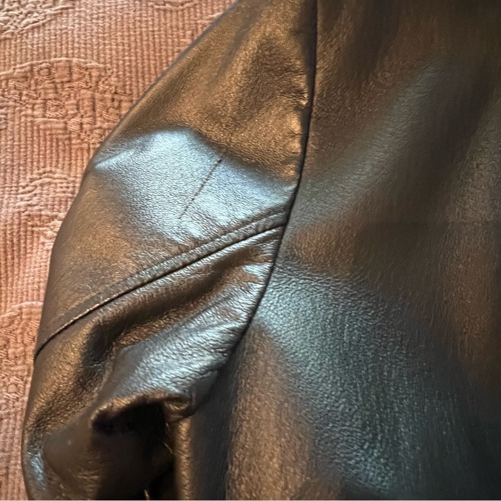 𝅺LADIES Worthington Leather Jacket - Picture 8 of 8